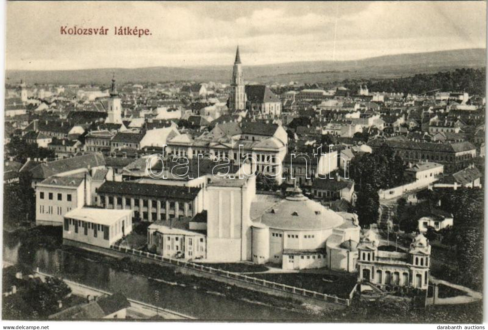 * T2 Kolozsvár, Cluj; Látkép. Fuhrmann Miklós Kiadása / General View - Unclassified