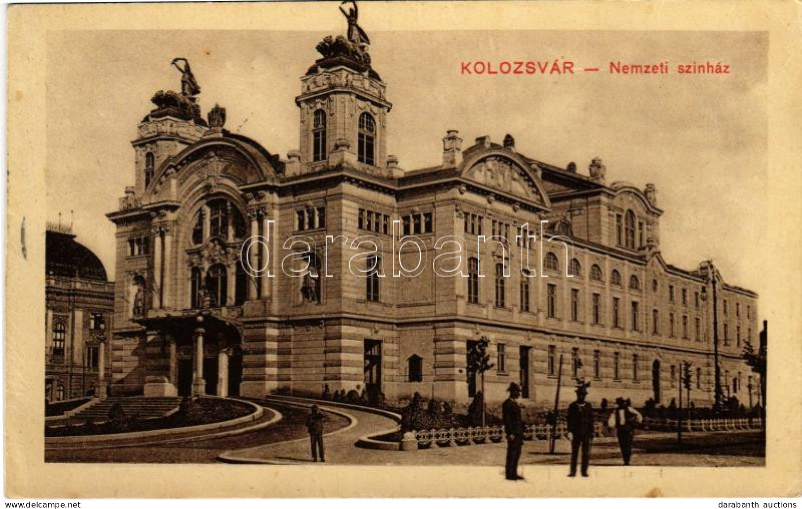 * T2/T3 1910 Kolozsvár, Cluj; Nemzeti Színház / Theatre (EK) - Unclassified