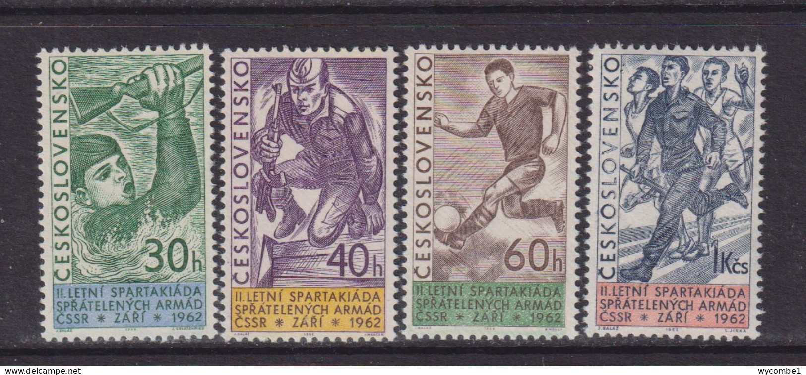 CZECHOSLOVAKIA  - 1962 Spartacist Games Set Never Hinged Mint - Unused Stamps