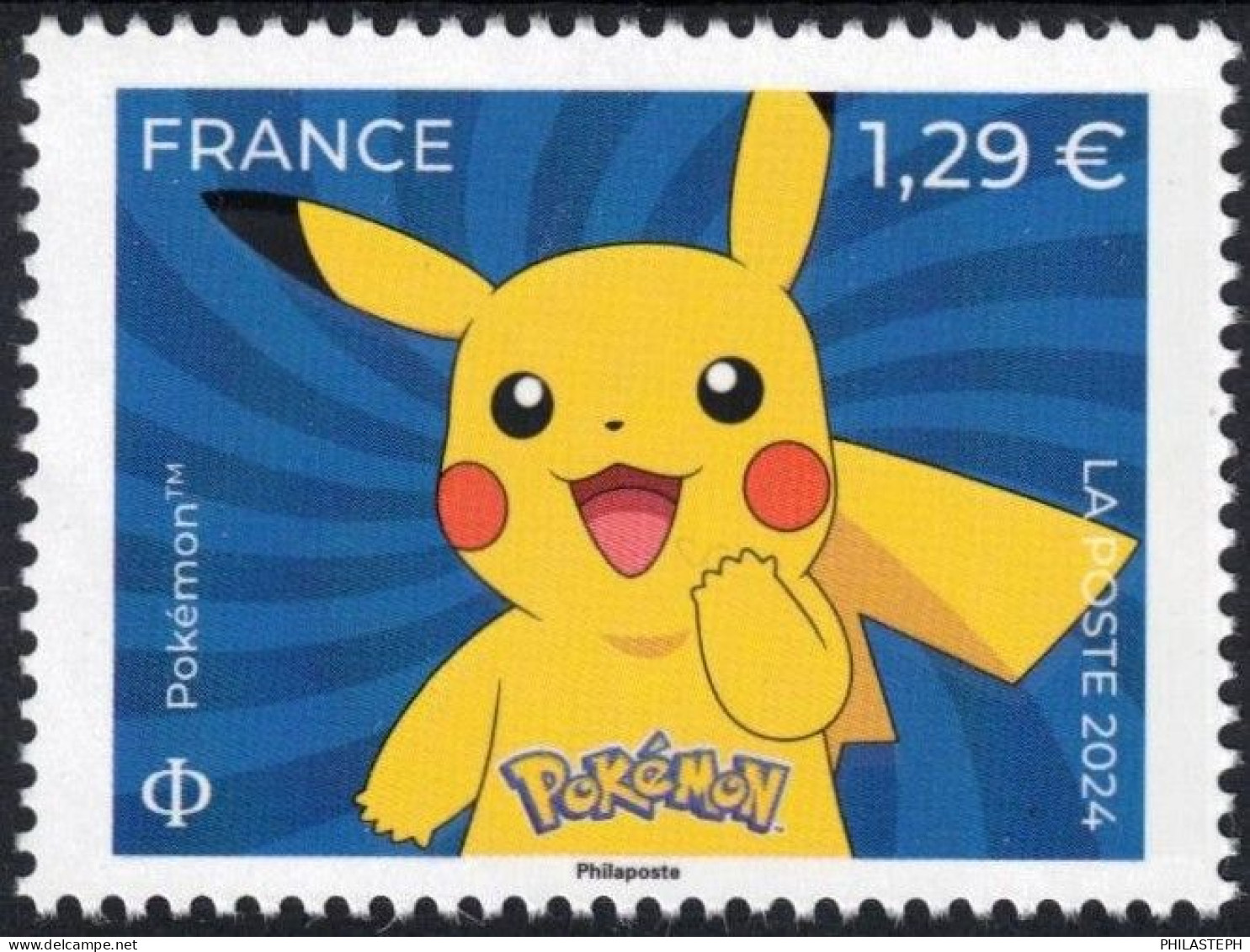 FRANCE 2024 - Pokémon - YT 5755 Neuf ** - MANGA - TIRAGE EPUISE - Unused Stamps