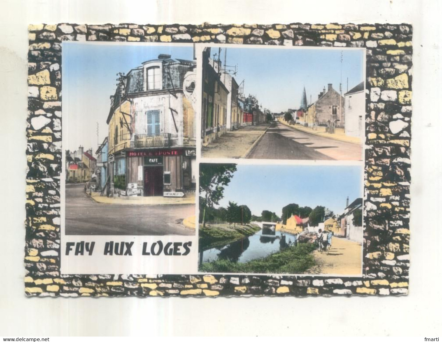 10. Fay Aux Loges, Rue Des Maillets, Rue Principale, Canal D'Orleans (carte Multivues) - Autres & Non Classés