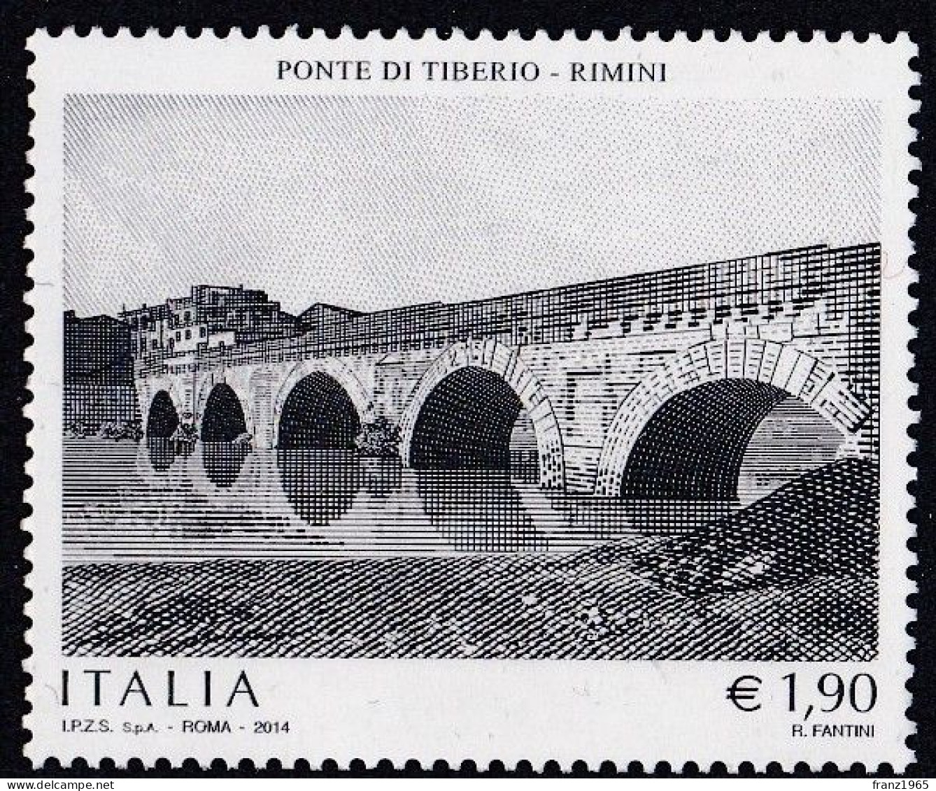 Bimillennial Of The Tiberius Bridge, Rimini - 2014 - Ponts
