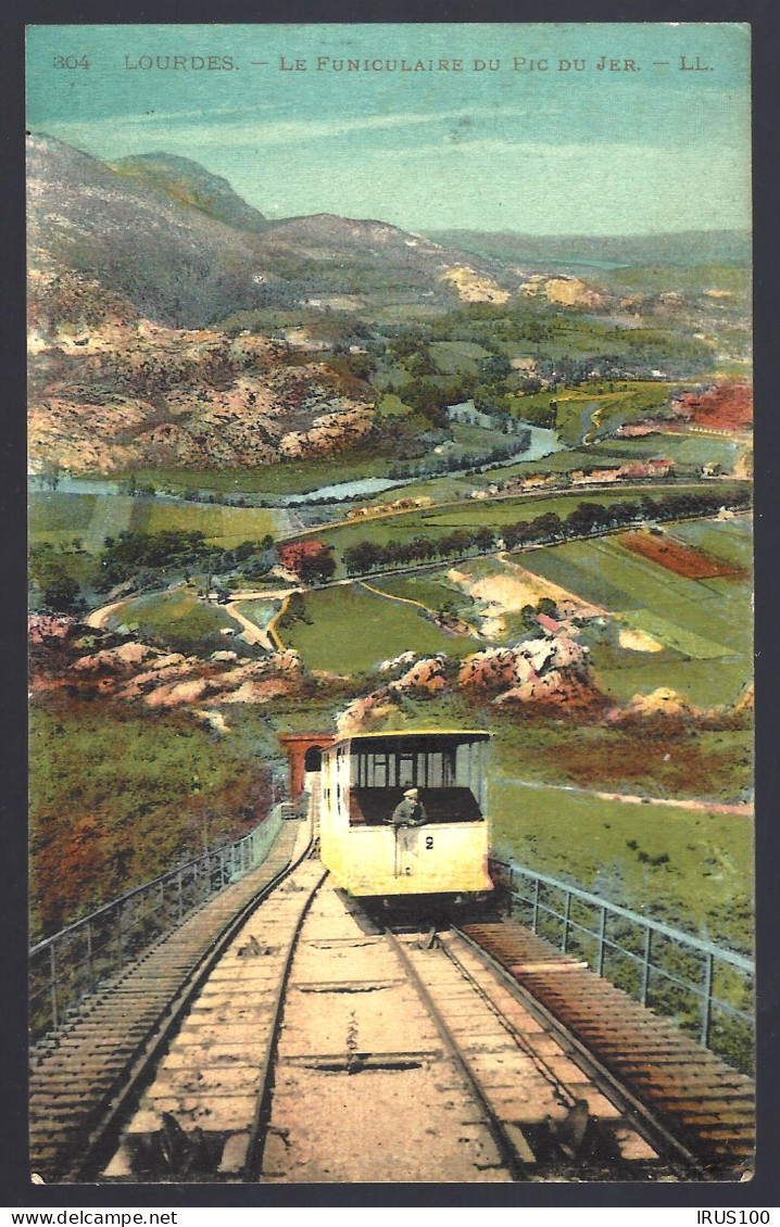 LOURDES - LE FUNICULAIRE DU PIC DE JER - Lourdes