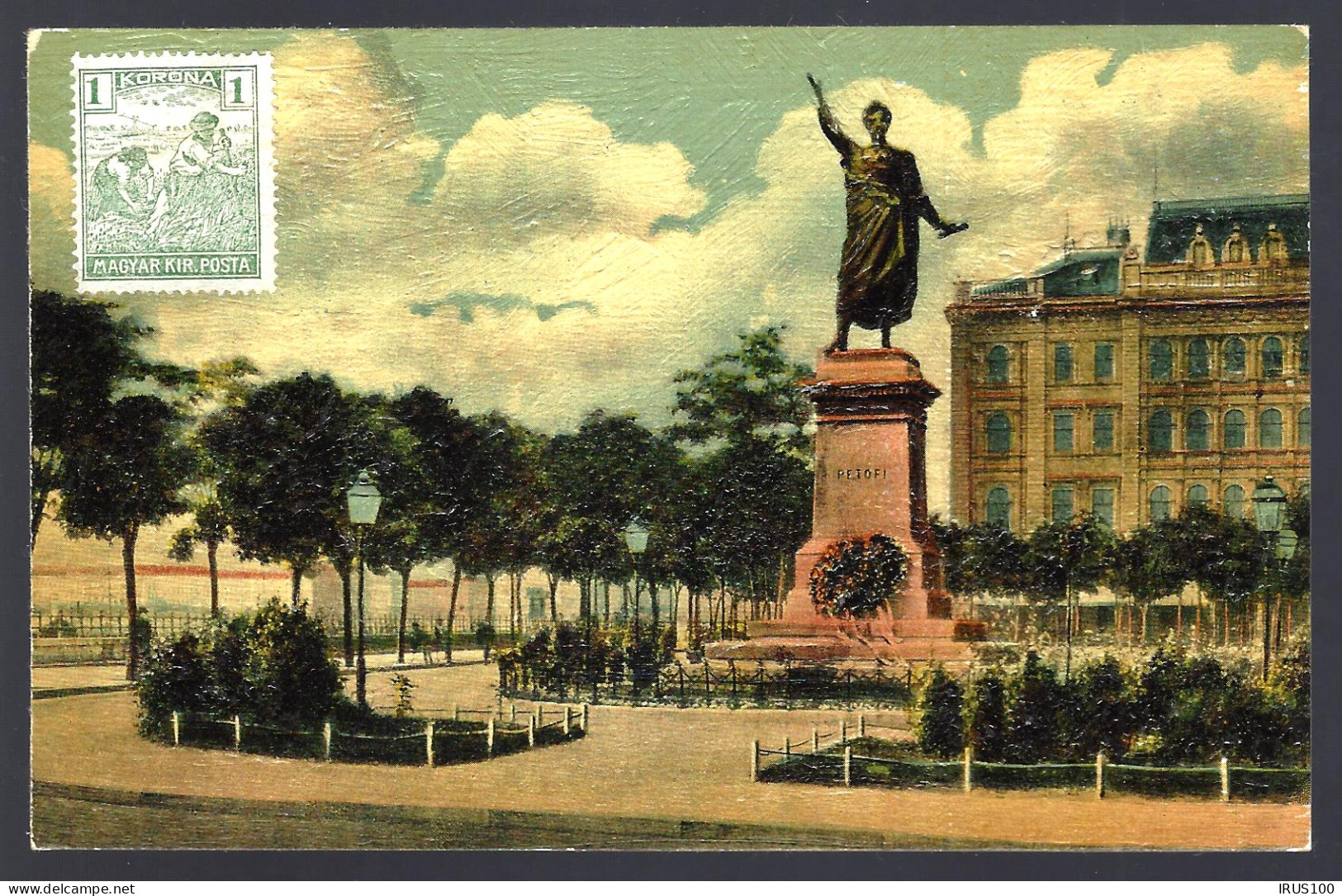 HONGRIE BUDAPEST - Petöfi Monument - Hongarije