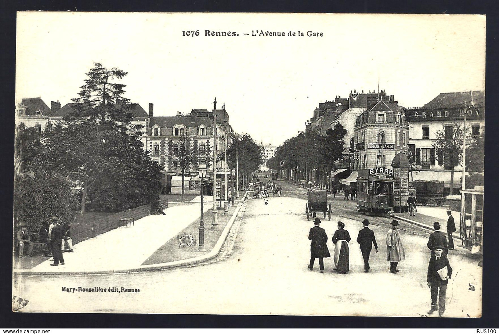 RENNES - AVENUE DE LA GARE - Autres & Non Classés