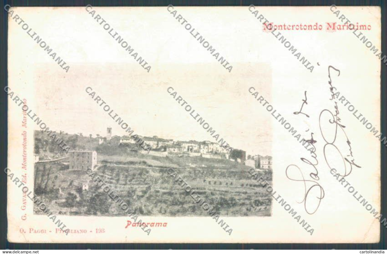 Grosseto Monterotondo Marittimo PIEGHINA Cartolina ZB3755 - Grosseto