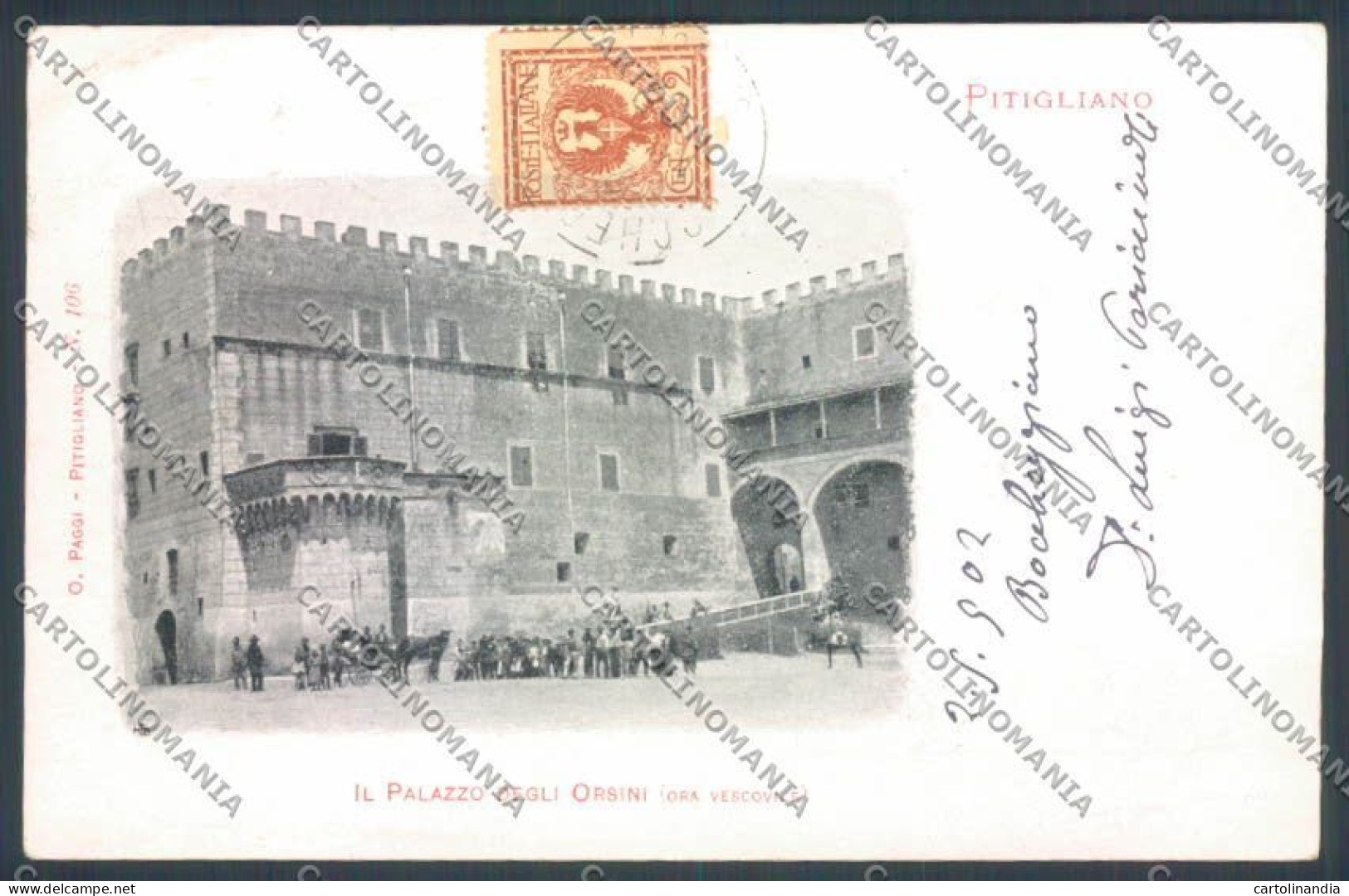 Grosseto Pitigliano Cartolina ZB3773 - Grosseto