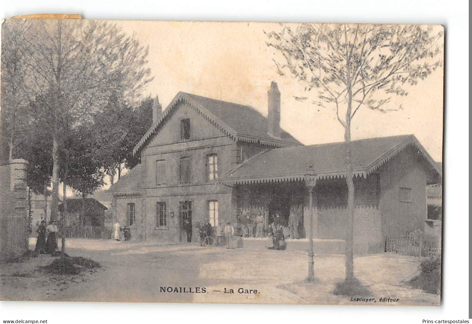 CPA 60 Noailles La Gare - Noailles