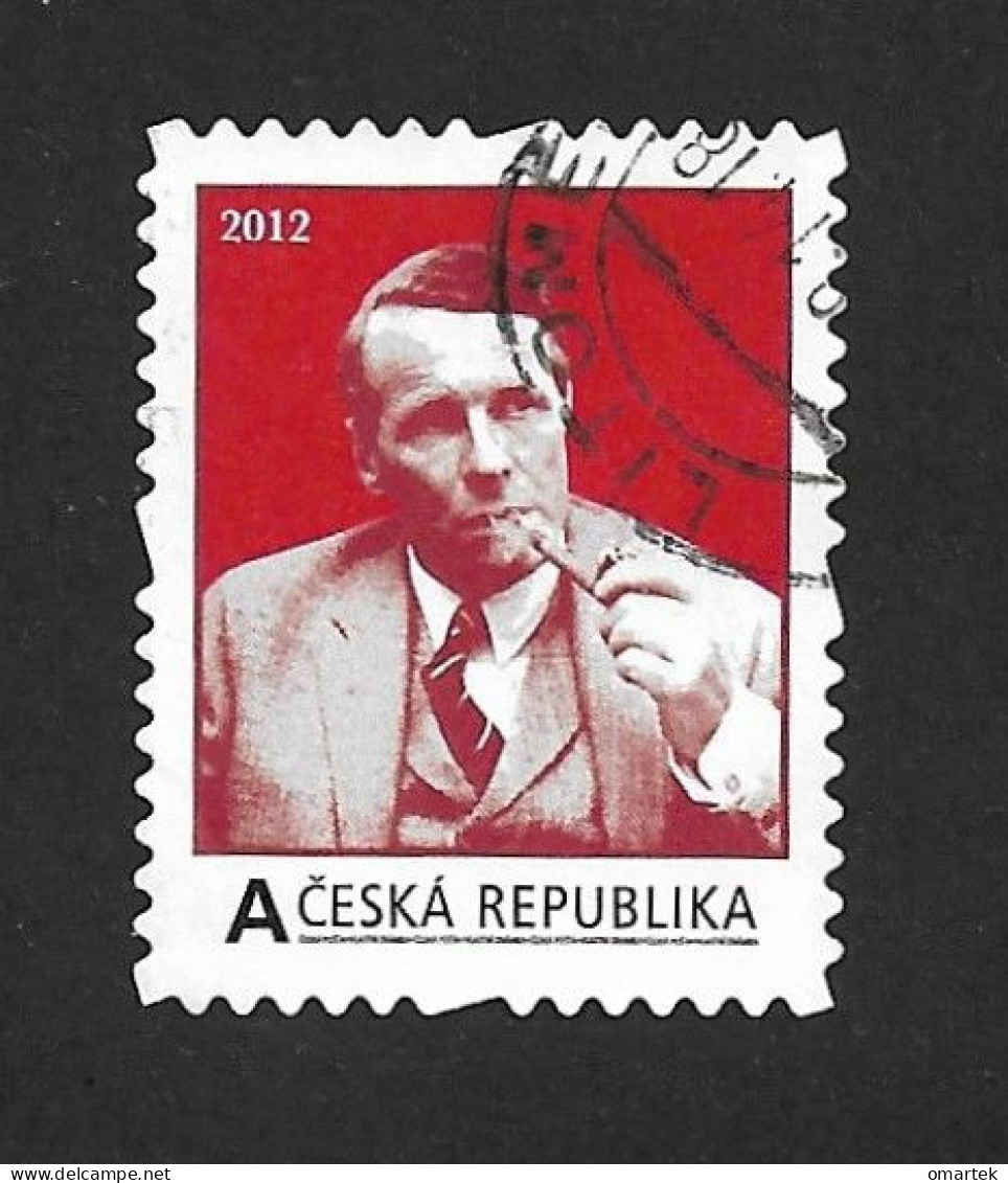 Czech Republic 2012 Gest. ⊙ VZ 0065 David Ogilvy. Own Stamps. Tschechische Republik - Gebraucht