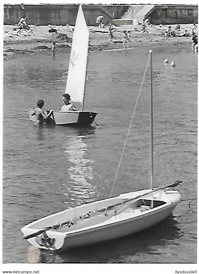 Canet Plage  Grande  Photo De Presse  Format :24 X 17.5 Cm - Canet Plage