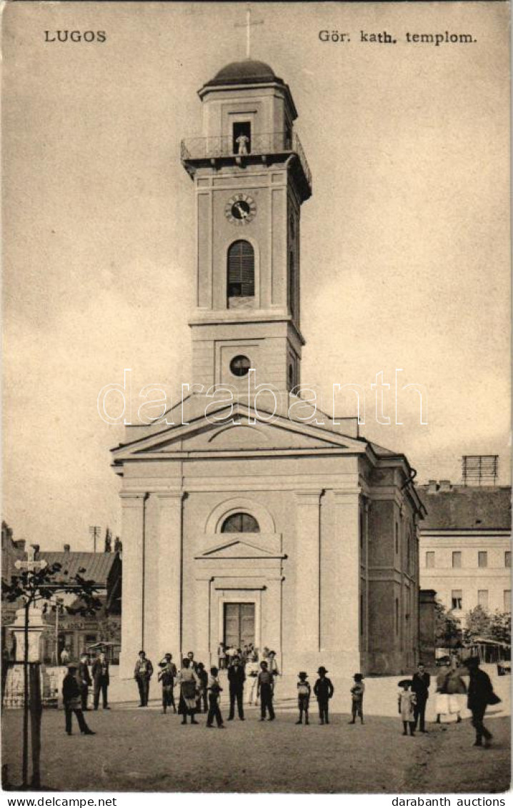 ** T2 Lugos, Lugoj; Görögkatolikus Templom, üzlet / Greek Catholic Church, Shop - Unclassified