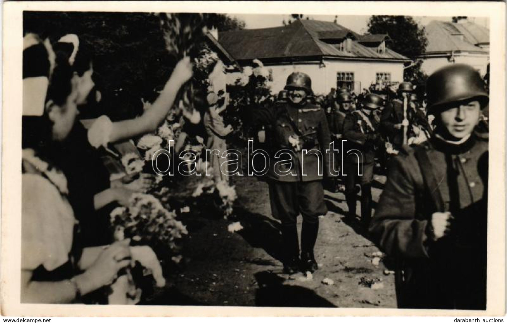 ** T1 1940 Máramarossziget, Sighetu Marmatiei; Bevonulás / Entry Of The Hungarian Troops - Unclassified