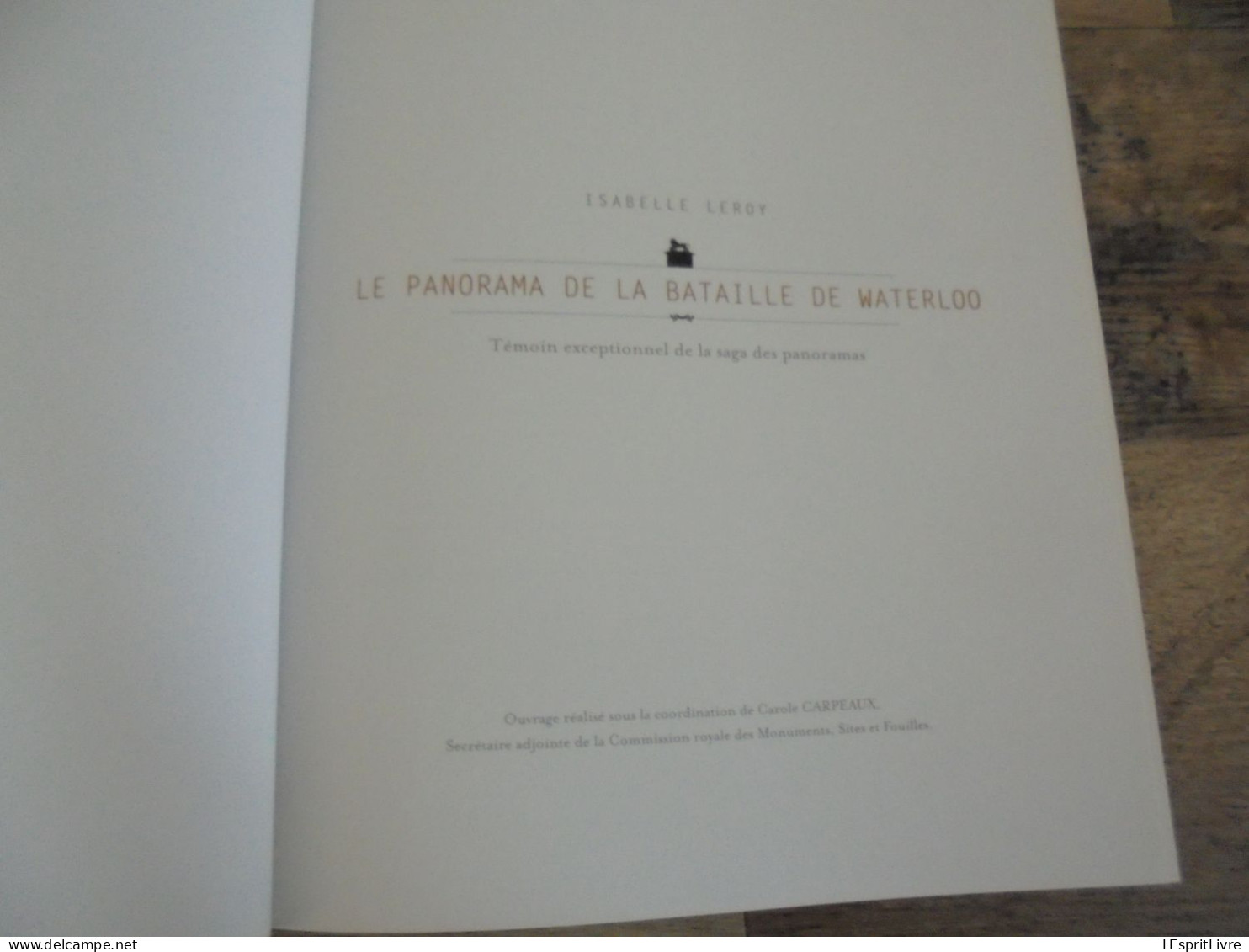 LE PANORAMA DE LA BATAILLE DE WATERLOO Histoire Belgique 1 Er Empire Napoléon Panoramas Rotonde Butte Du Lion - Storia