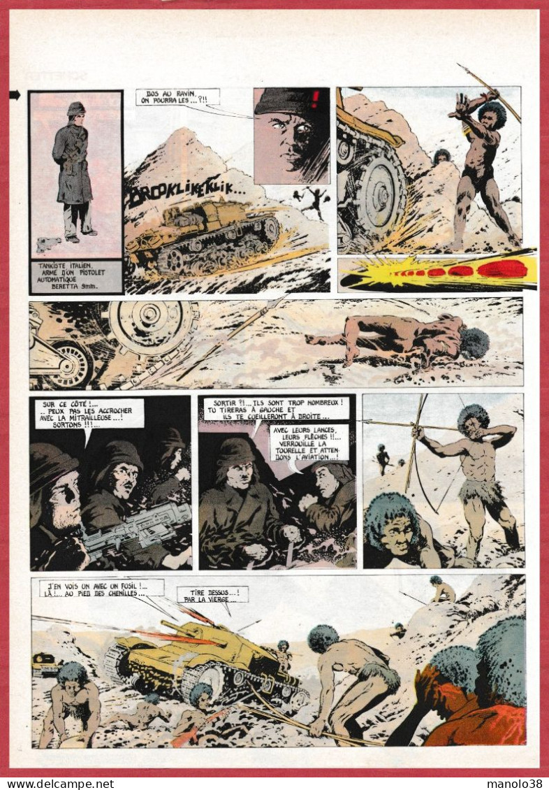 La Colonisation De L'Ethiopie. Empire Italien D'Ethiopie 1936-1941. Bande Dessinée. BD. Schetter. Histoire Vraie. 1980. - Historical Documents