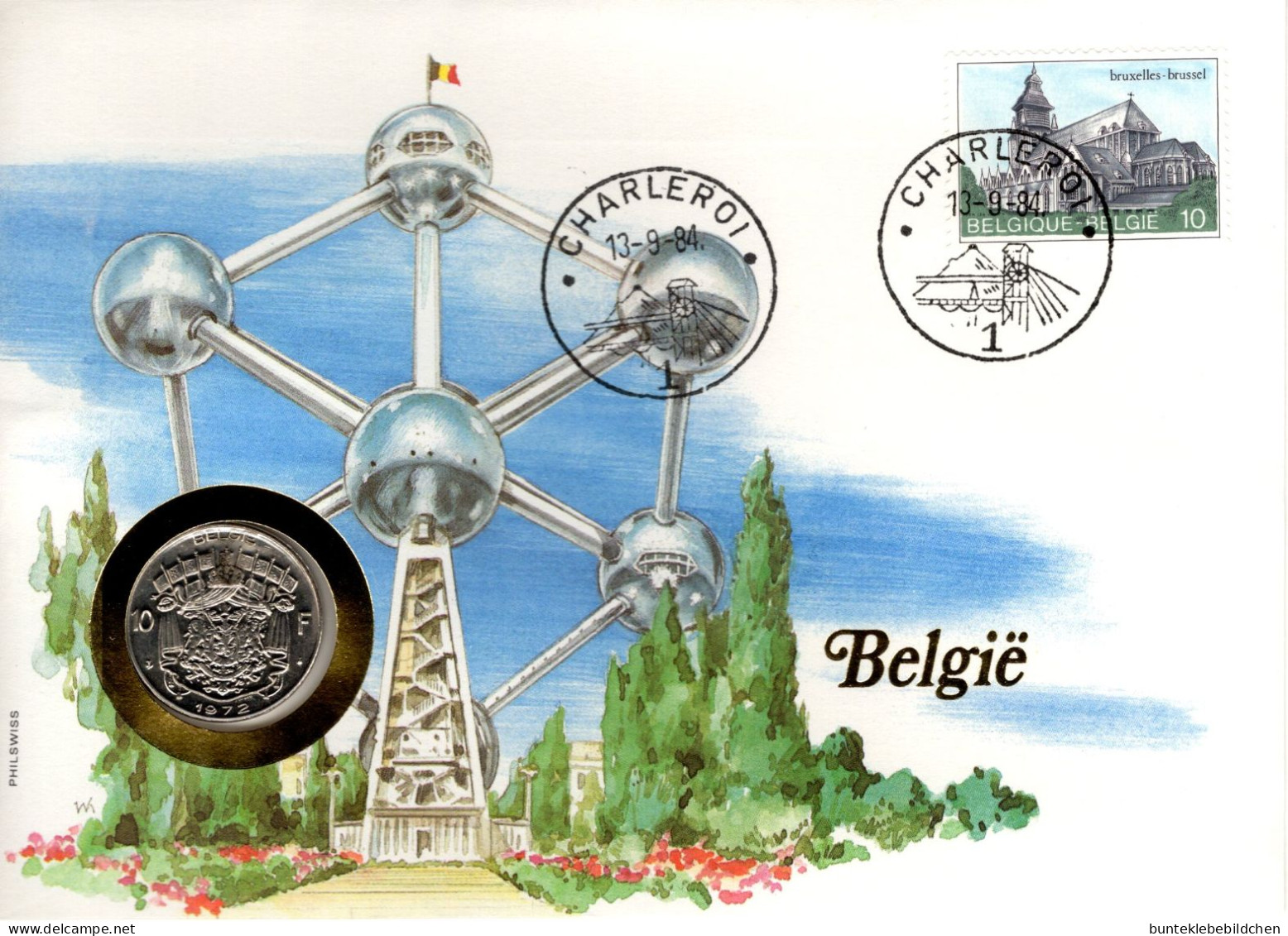 Numisbrief - Belgien - Andere & Zonder Classificatie