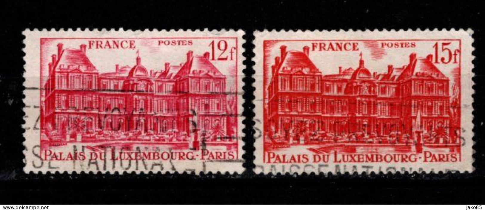- FRANCE - 1948 - YT N° 803 - Oblitérés - Palais Du Luxembourg - Usados