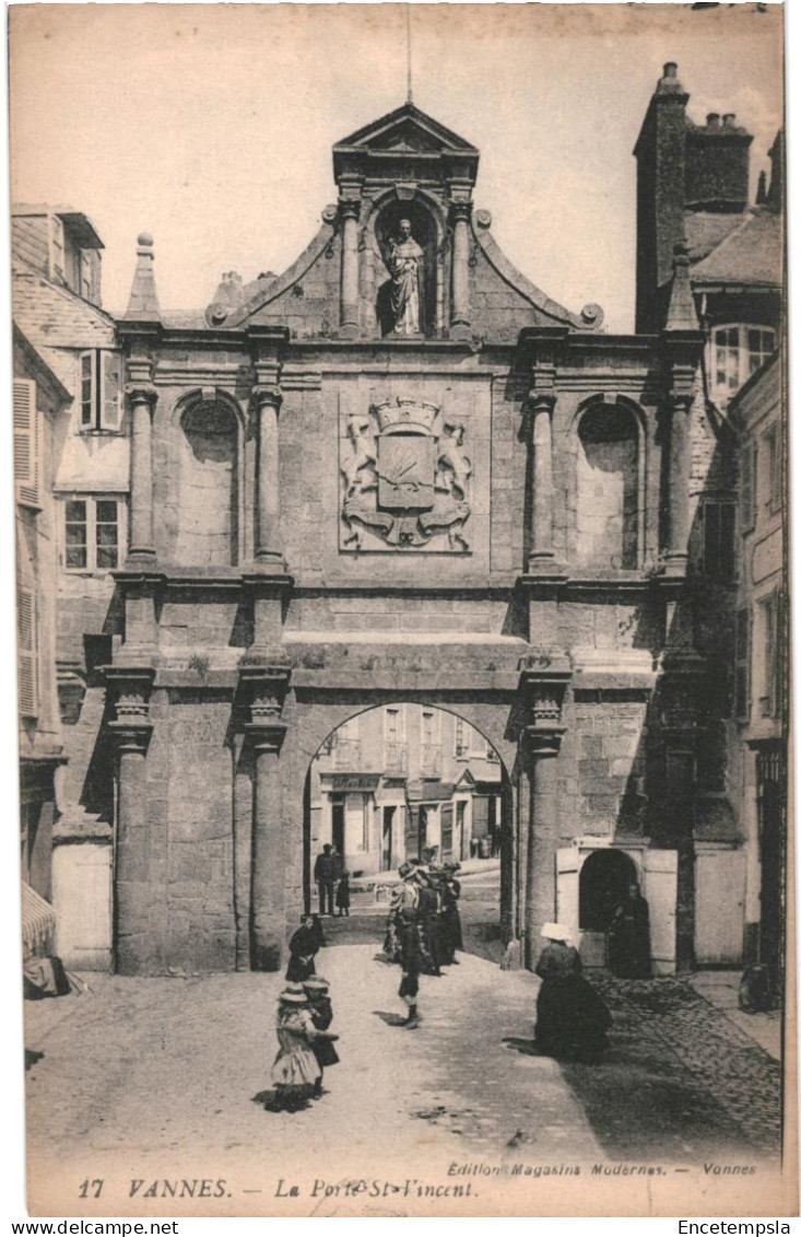 CPA Carte Postale France Vannes Porte Saint Vincent  VM80015 - Vannes