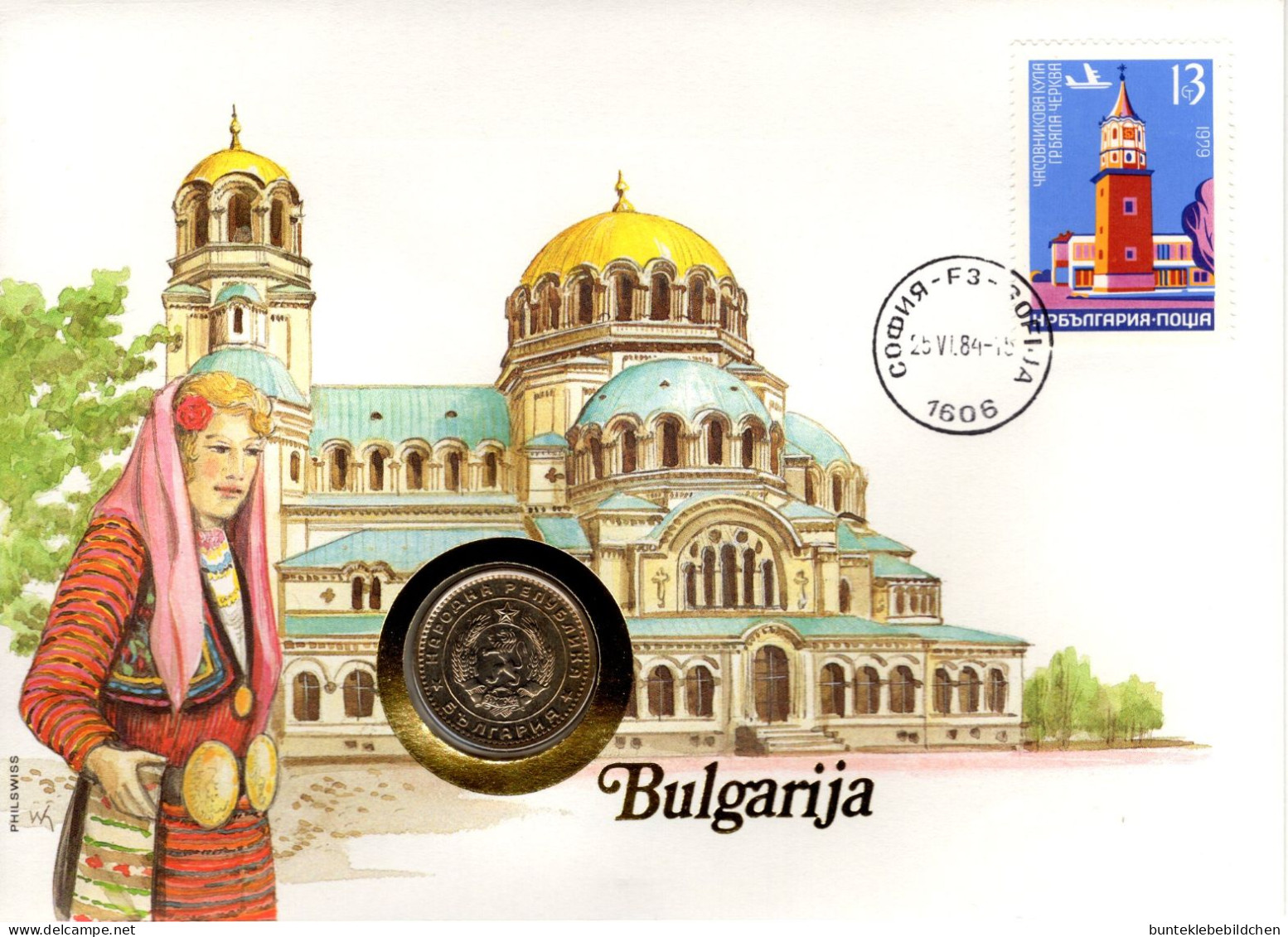 Numisbrief - Bulgarien - Bulgaria