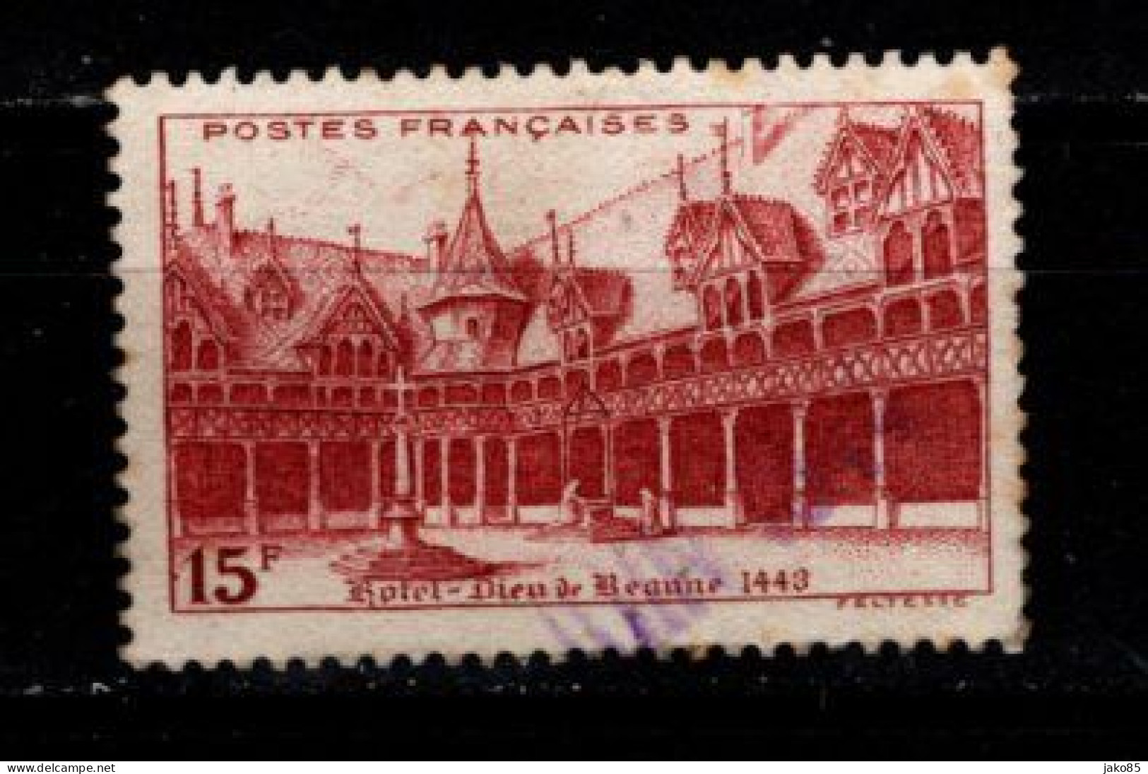 - FRANCE - 1942 - YT N° 539 - Oblitéré - Hotel De Beaune - Oblitérés