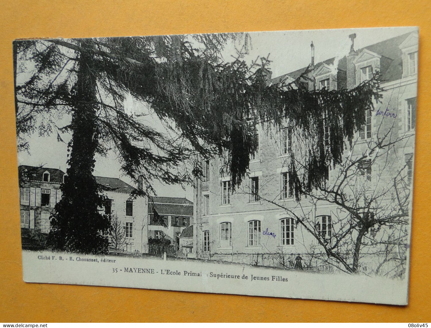 MAYENNE -- Lot 2 Cpa Différentes - Ecole Primaire Supérieure De Jeunes Filles - Vue Du Parc - Mayenne