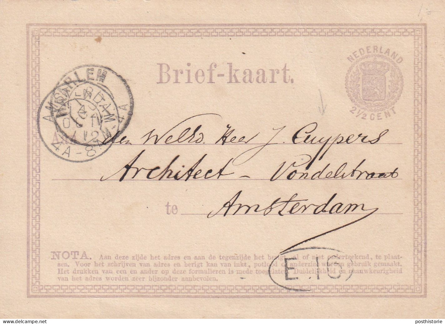 18 Verschillende Gebruikte Briefkaarten 1871/1910 - Entiers Postaux