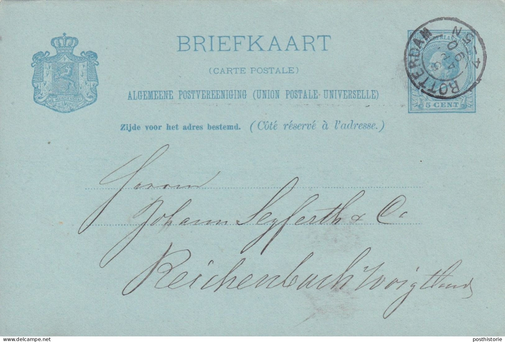 18 verschillende gebruikte briefkaarten 1871/1910