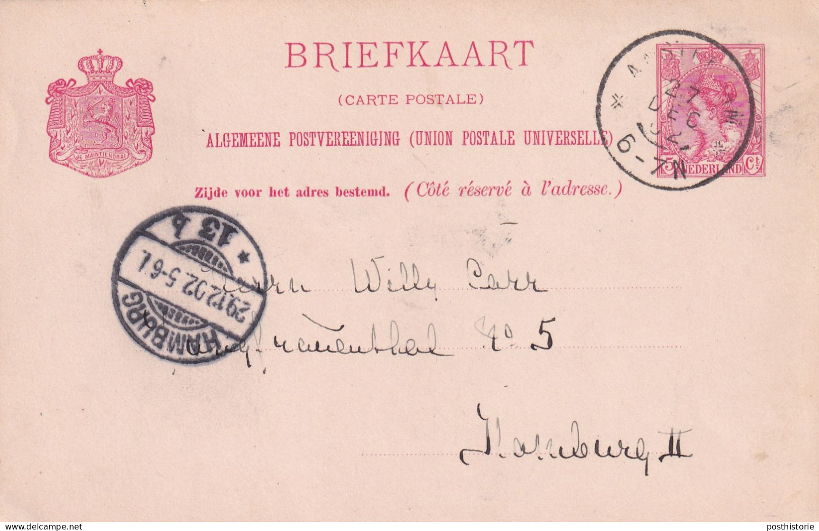 18 verschillende gebruikte briefkaarten 1871/1910