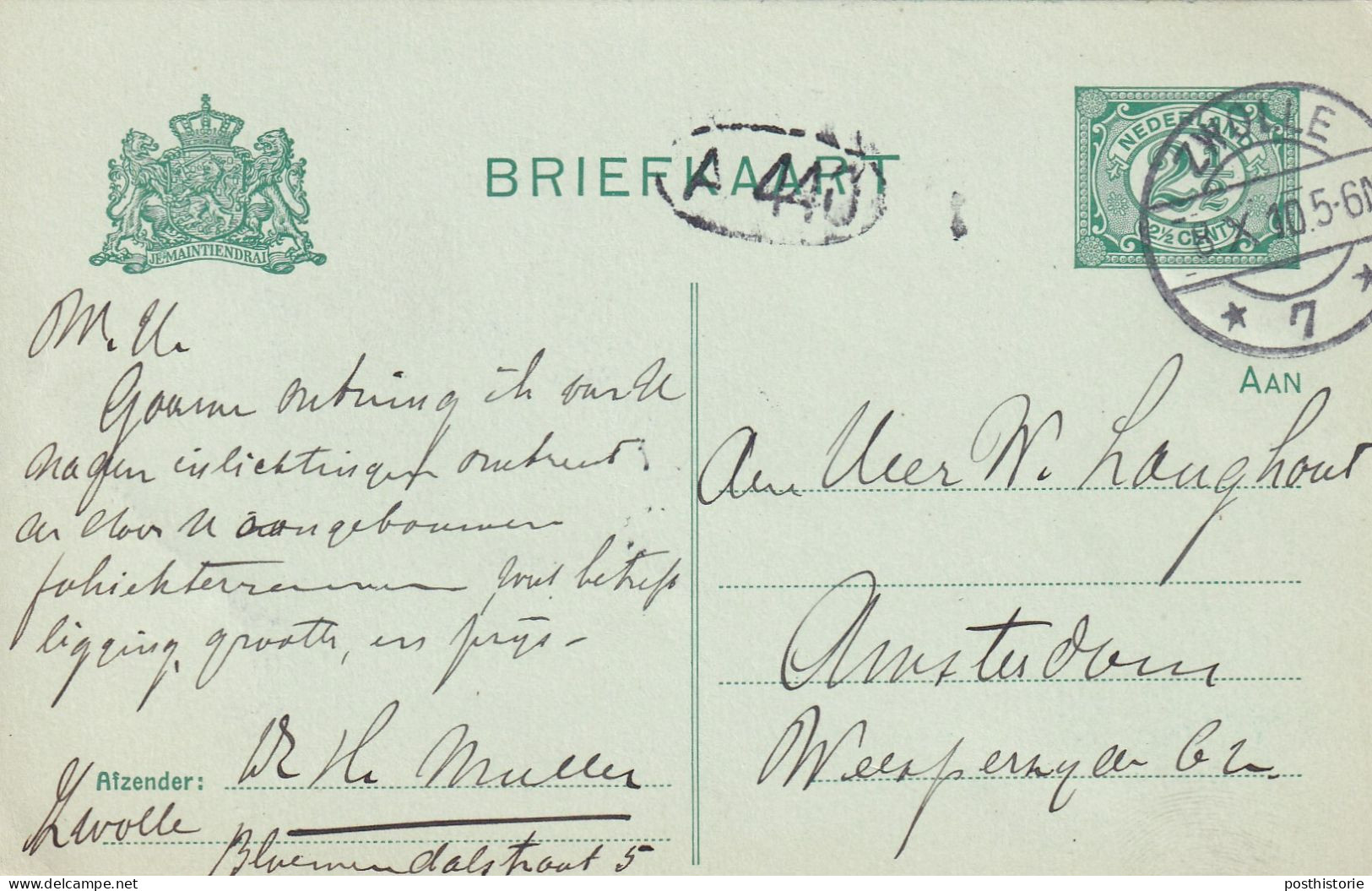 18 verschillende gebruikte briefkaarten 1871/1910