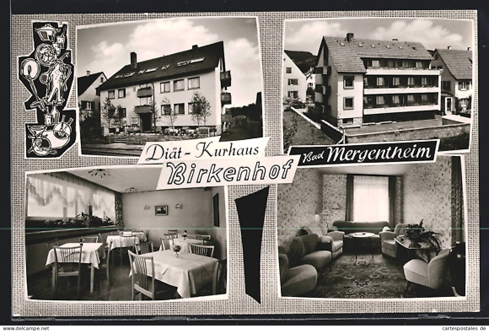 AK Bad Mergentheim, Diät-Kurhaus Birkenhof  - Bad Mergentheim