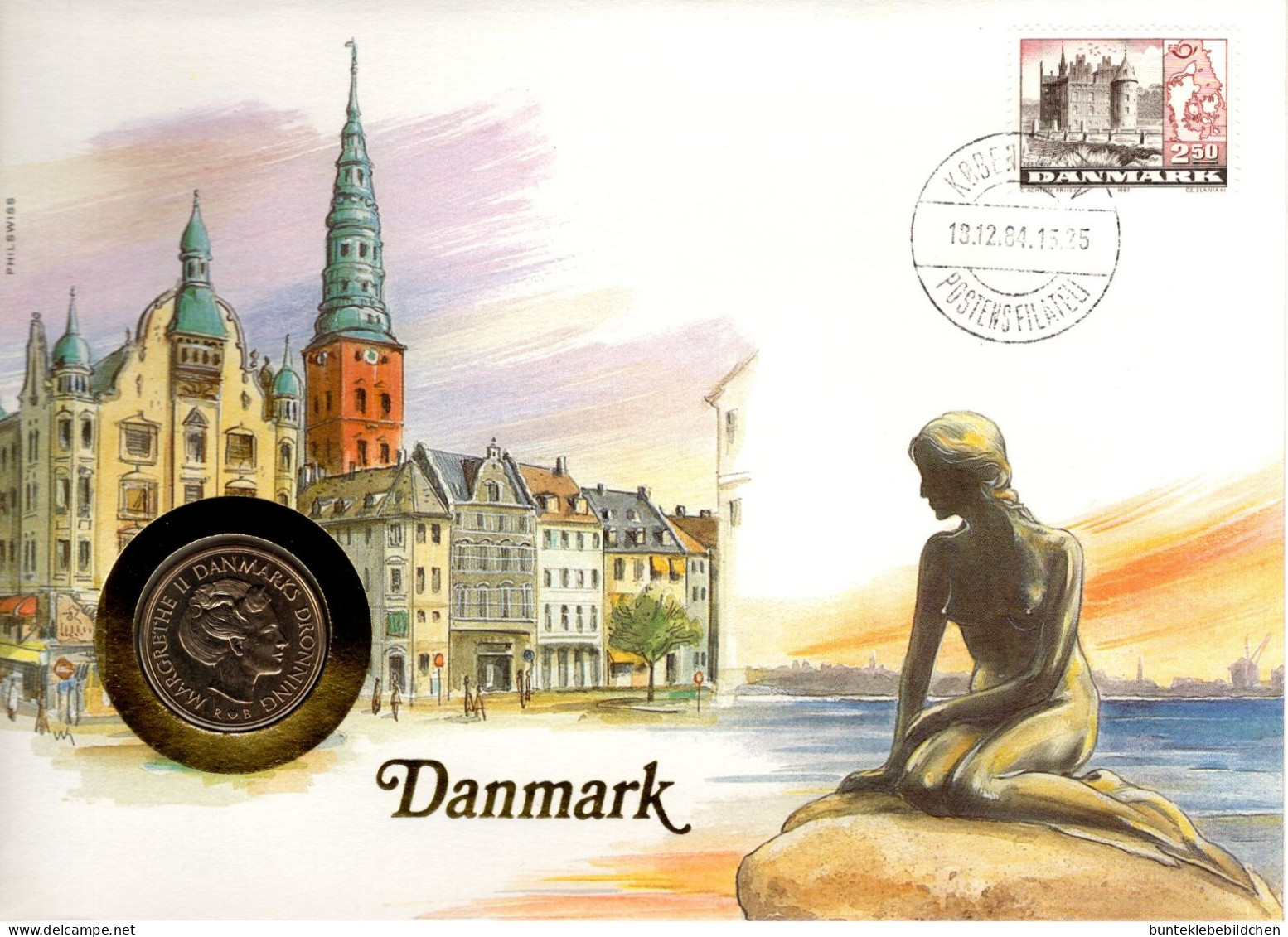 Numisbrief - Dänemark - Denmark