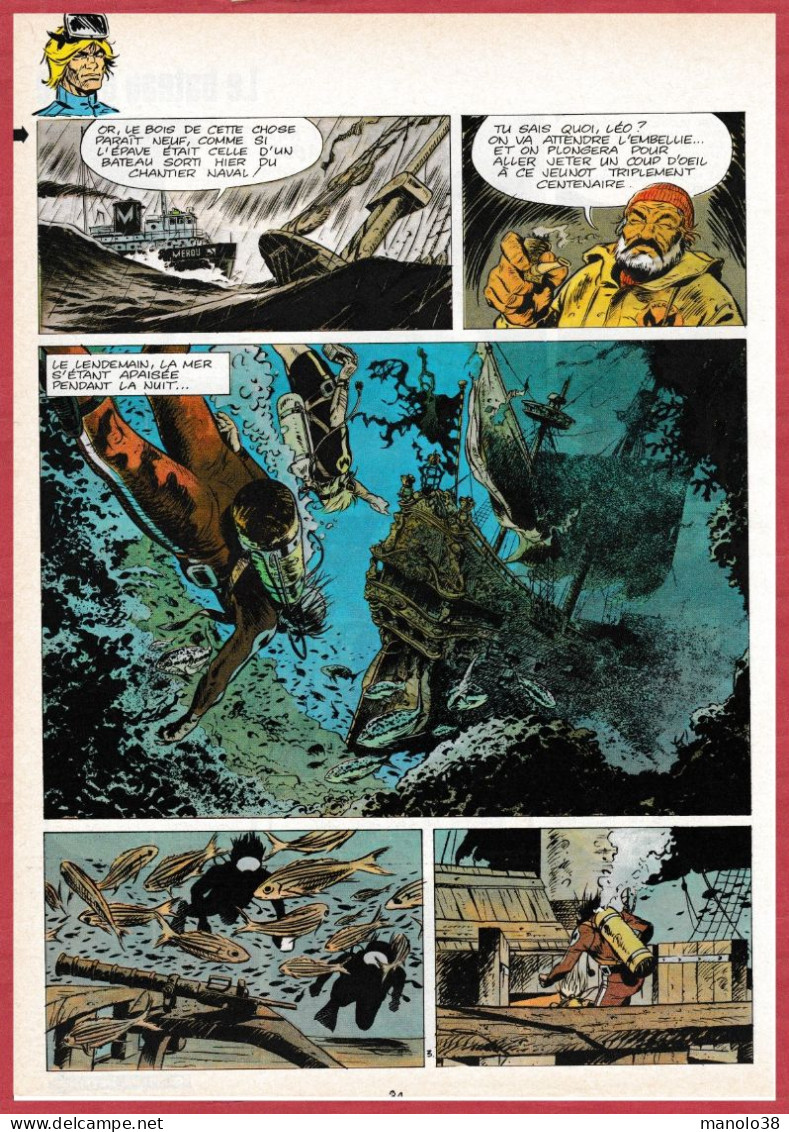 Le Bateau Grimé. Leo Gwenn. Bande Dessinée. BD. Auteurs Hulet, Vicq. Histoire Complète. 1980. - Collections