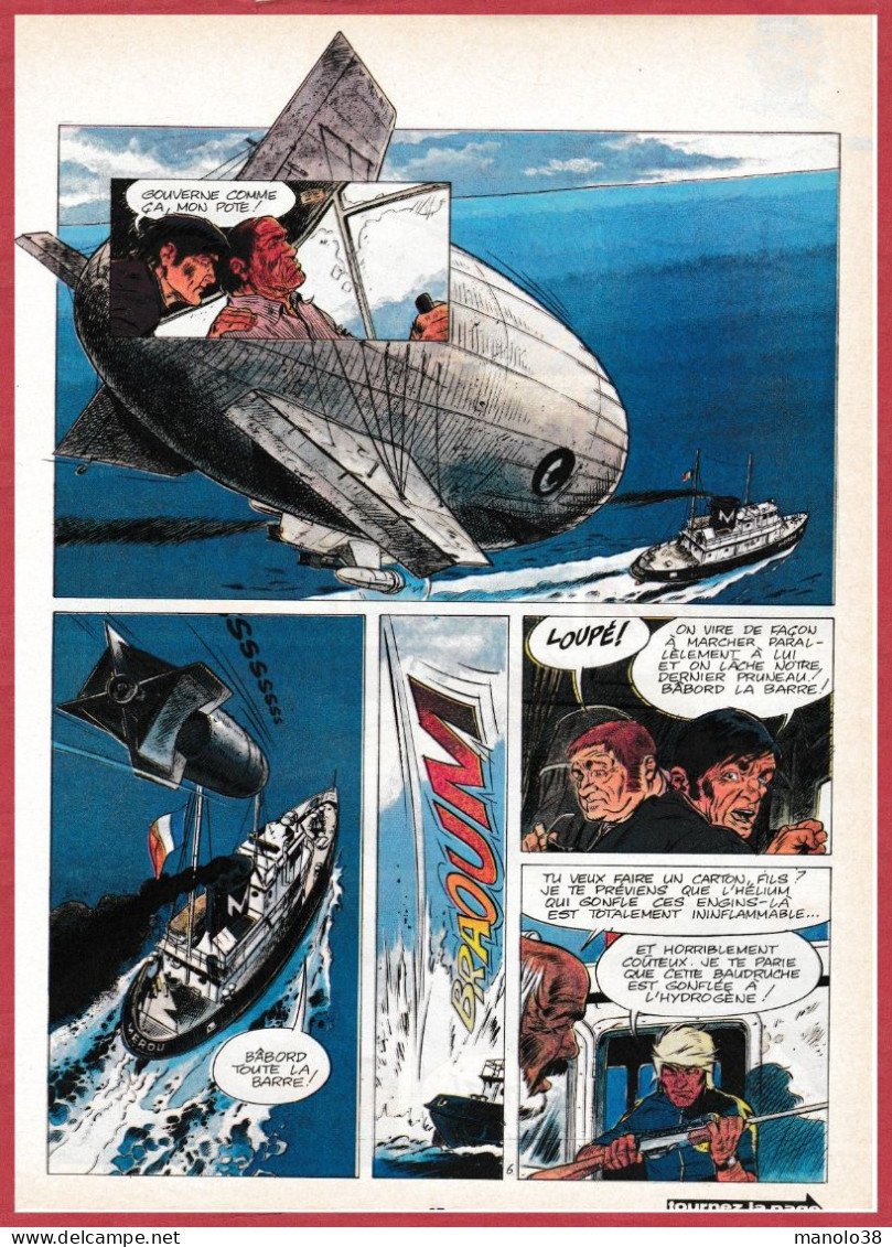 Le bateau grimé. Leo Gwenn. Bande dessinée. BD. Auteurs Hulet, Vicq. Histoire complète. 1980.