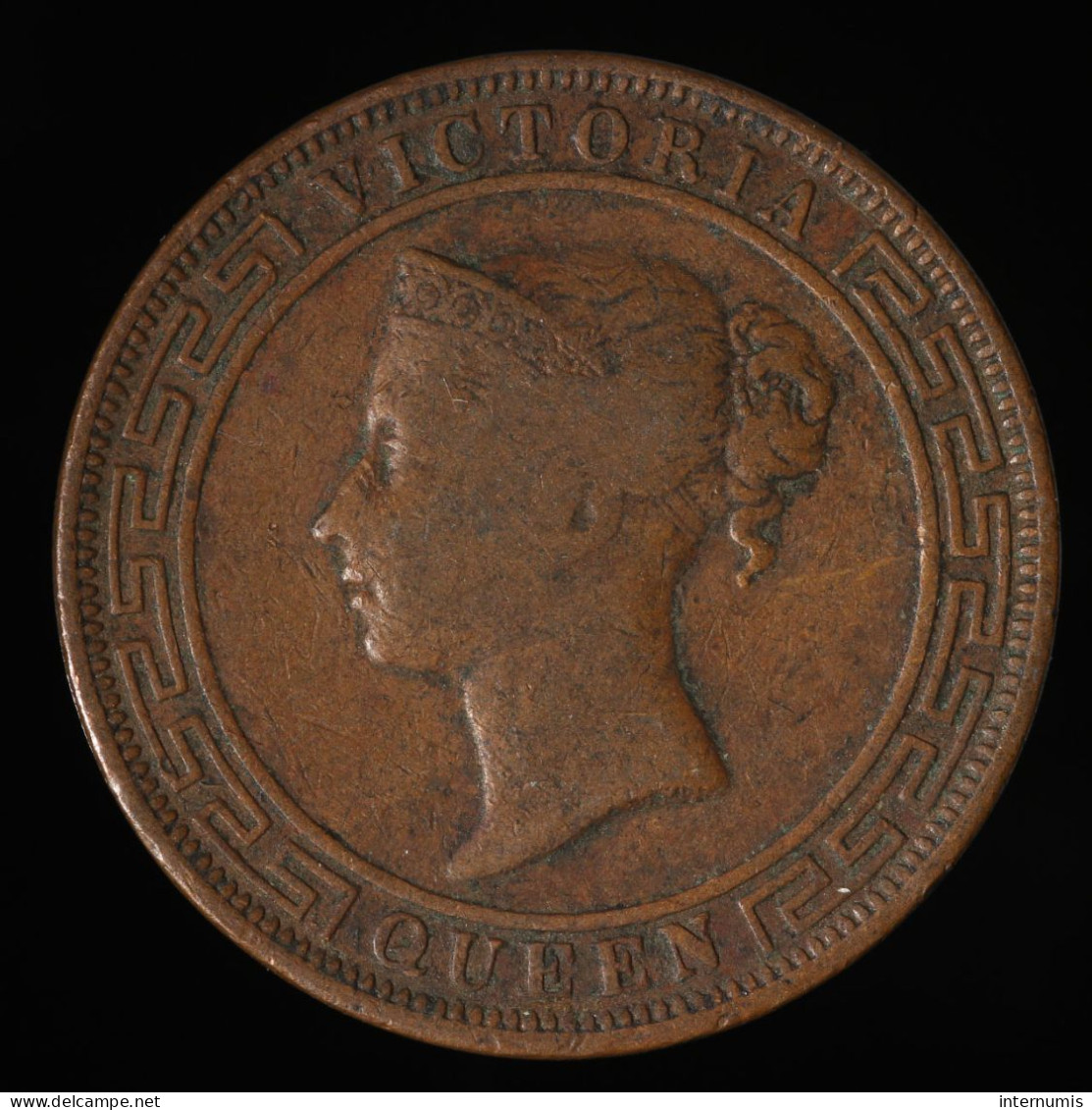  Ceylon - Sri Lanka, Victoria, 5 Cents, 1870, , Cuivre (Copper), TB+ (VF),
KM#93 - Sri Lanka