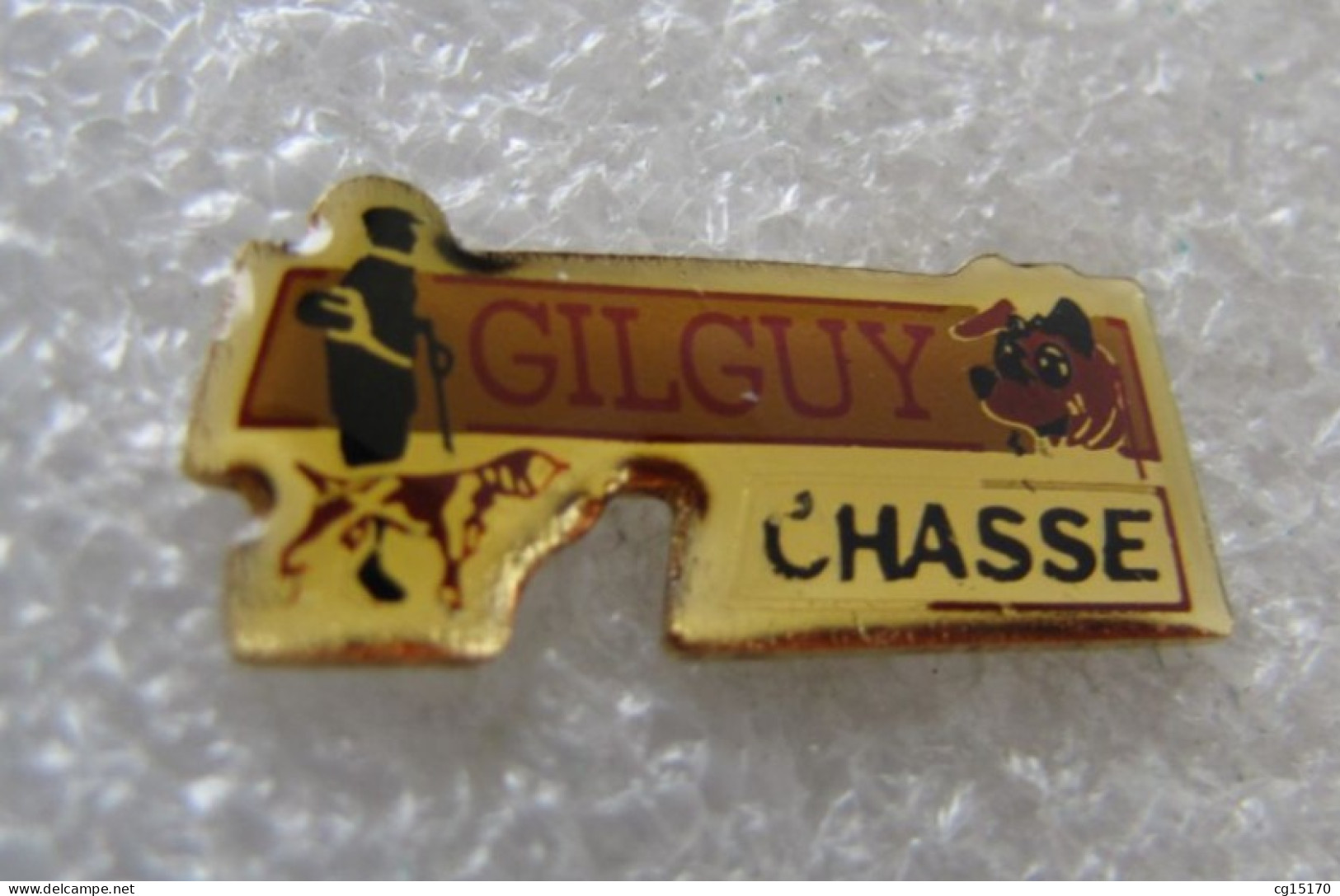 PIN'S    GILGUY   CHASSE - Animali