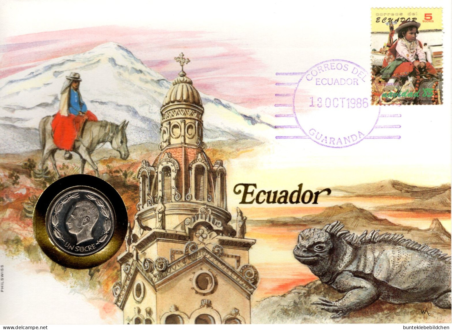 Numisbrief - Ecuador - Ecuador