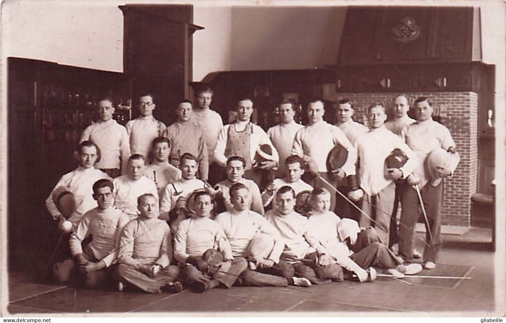 Sports - Carte Photo - Escrime - Belgique - Schermclub - Club D'escrime - Fencing