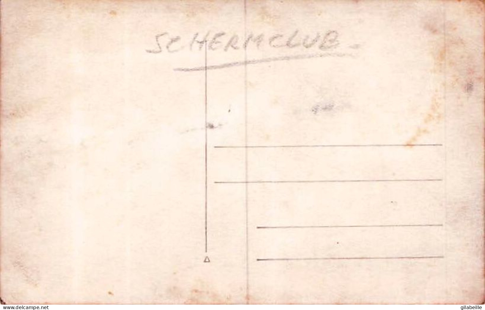 Sports - Carte Photo - Escrime - Belgique - Schermclub - Club D'escrime - Schermen