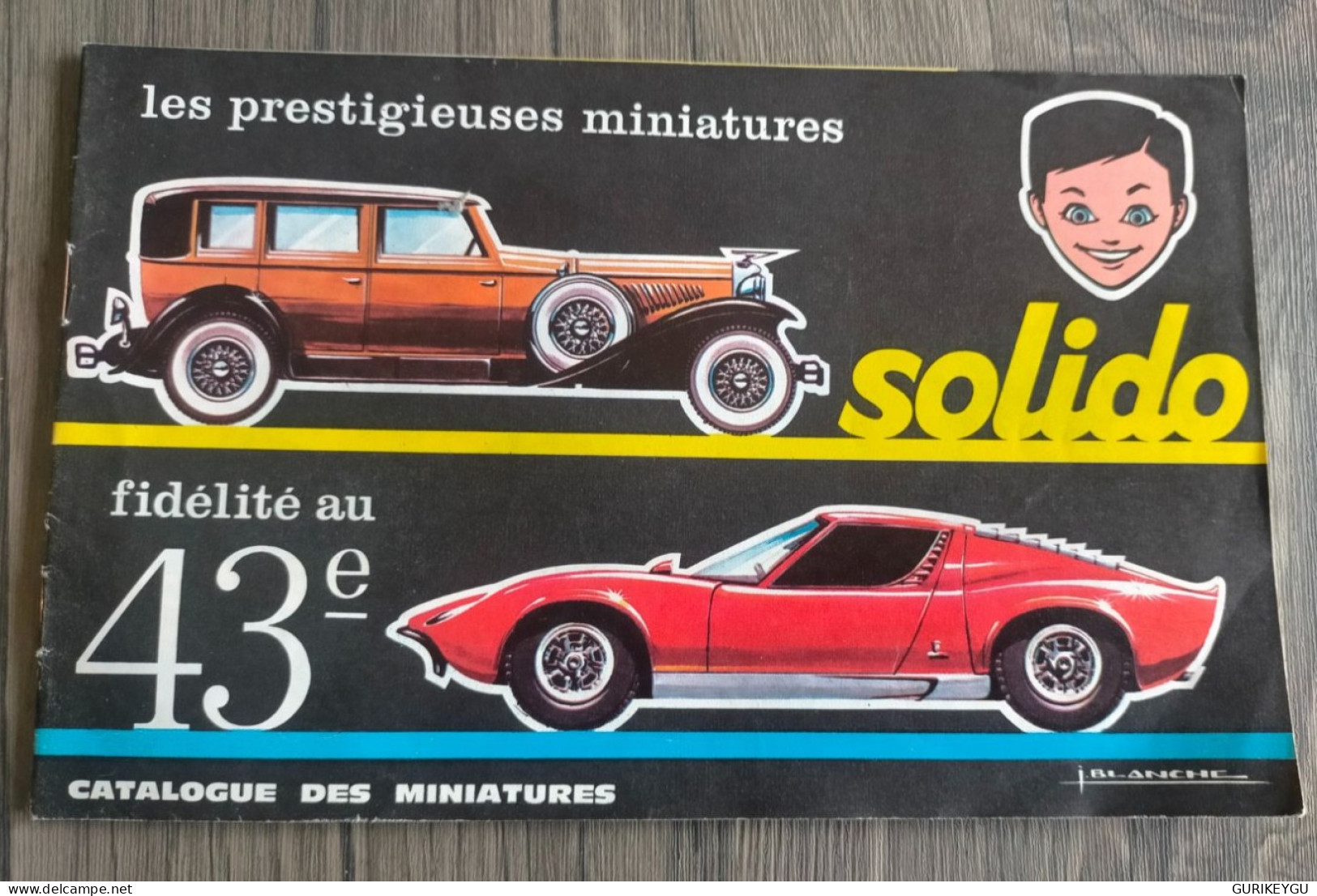 Catalogue SOLIDO 1968 ALPINE FORD GT MUSTANG ALFA ROMEO PORSCHE BMW CHAR AMX 30 JEEP CITERNE ELF TRACTEUR TTBE - Other & Unclassified