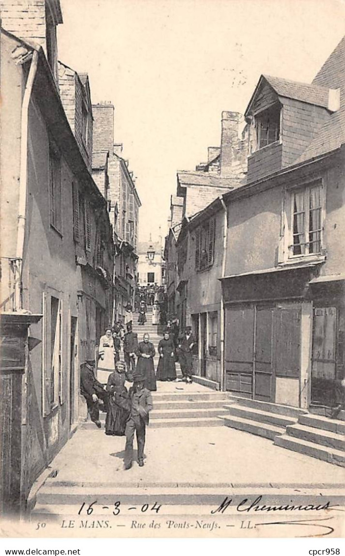 72-SAN59799-LE MANS.Rue Des Ponts-Neufs - Le Mans