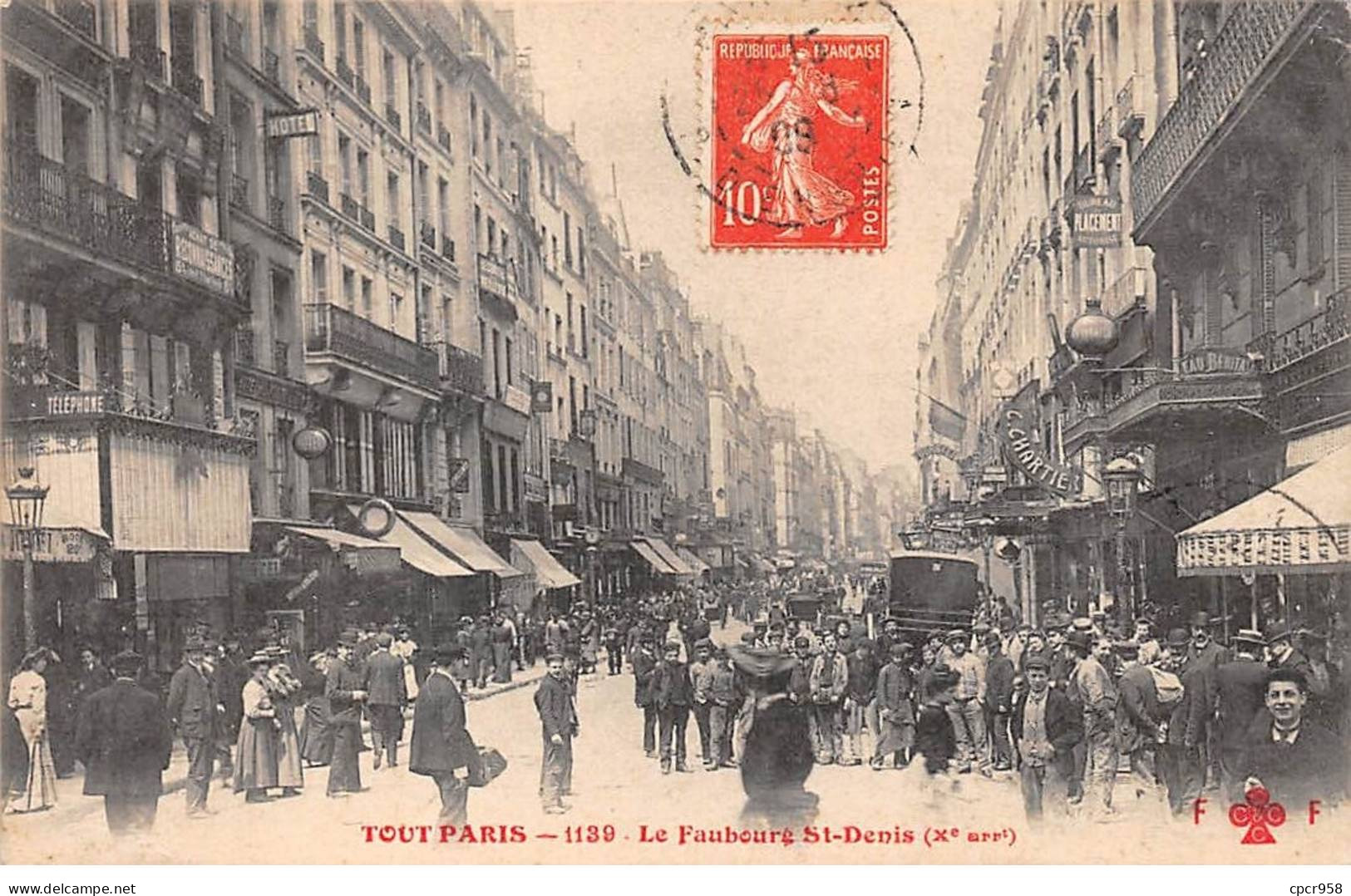 75010-SAN59834-PARIS.Le Faubourg St-Denis - Arrondissement: 10