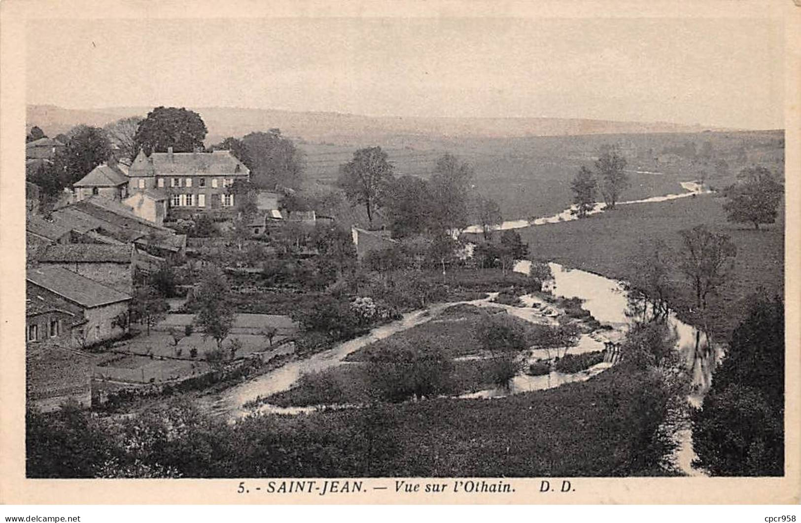 55 - SAINT JEAN - SAN52931 - Vue Sur L'Othain - Autres & Non Classés