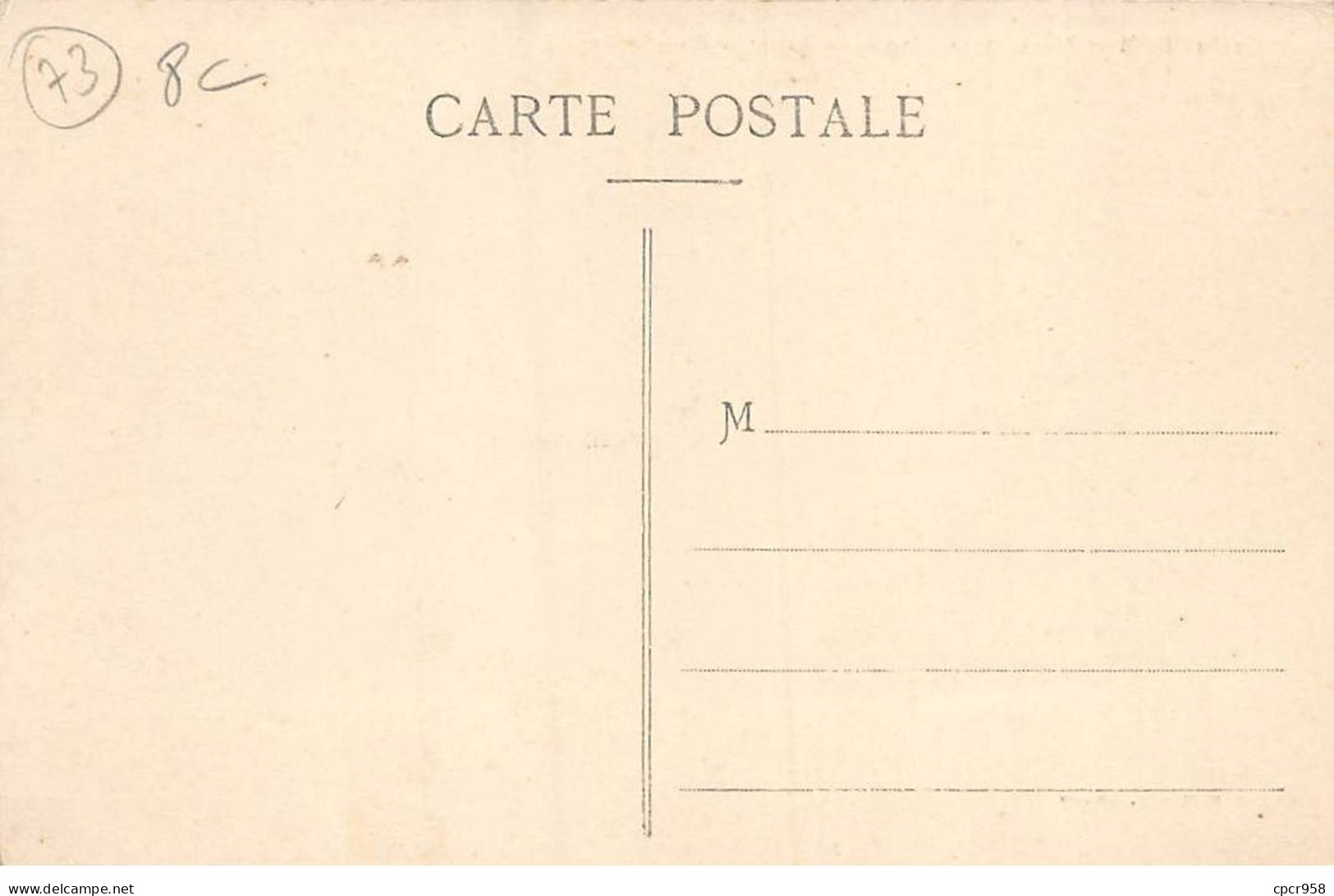 73 - PETIT ST BERNARD - SAN57195 - Le Mont Pourri - Vu De La Route Du Petit St Bernard - Sonstige & Ohne Zuordnung