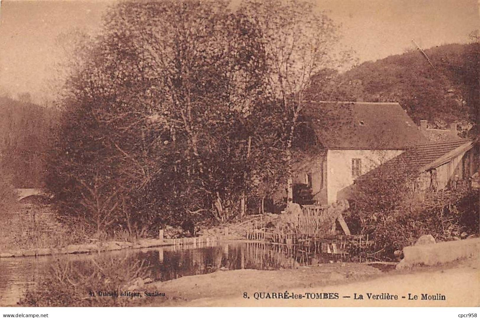 89 - QUARRE LES TOMBES - SAN45426 - La Verdière - Le Moulin - Quarre Les Tombes