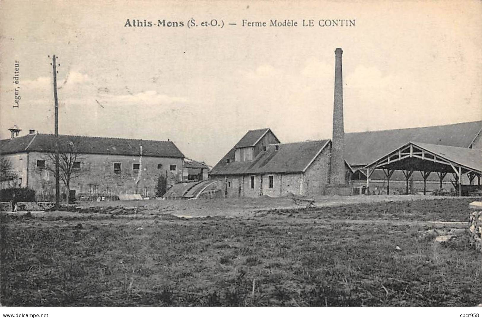 91 - ATHIS MONS - SAN45464 - Ferme Modèle Le Contin - Athis Mons