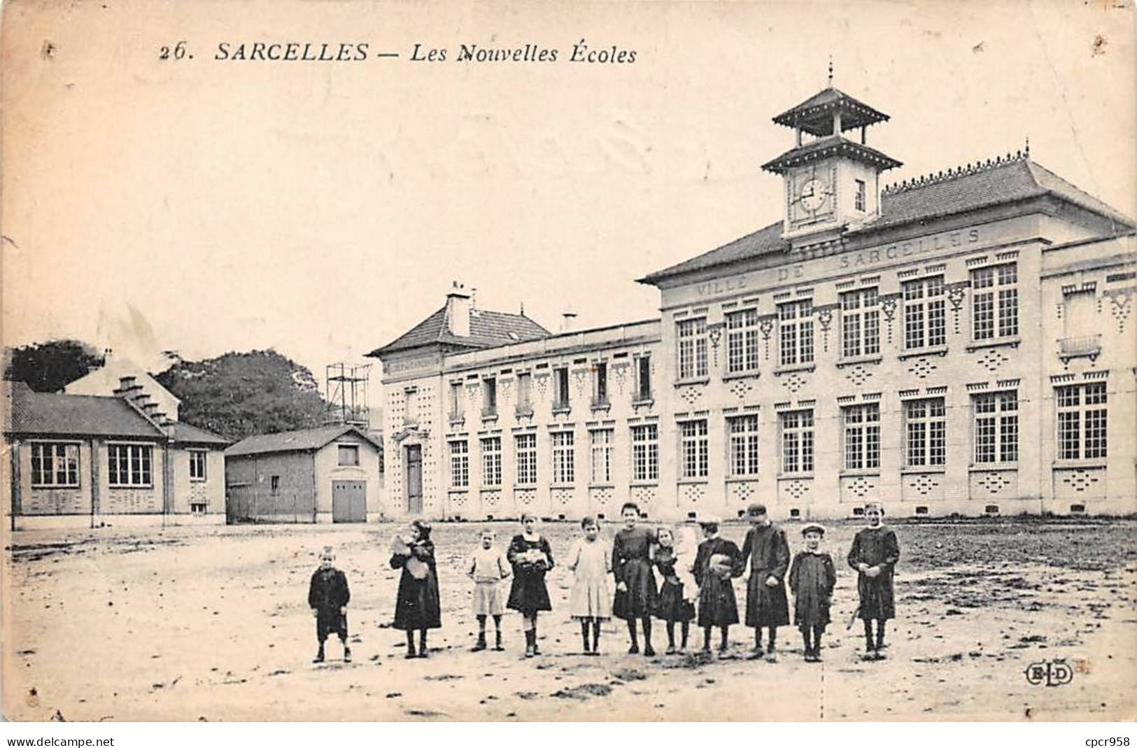95 - SARCELLES - SAN45513 - Les Nouvelles Ecoles - En L'état - Sarcelles