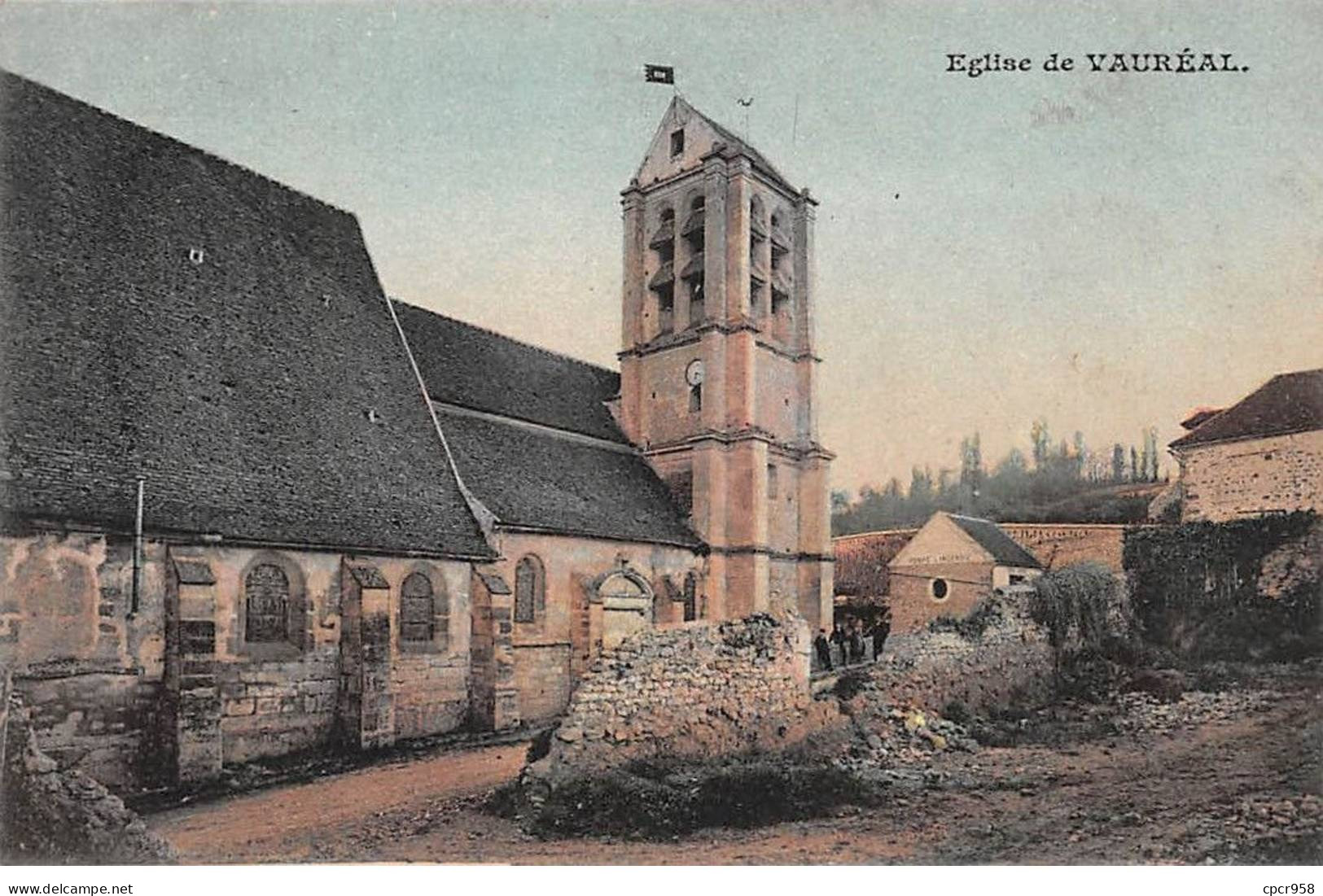 95 - VAUREAL - SAN45524 - L'Eglise - Vauréal