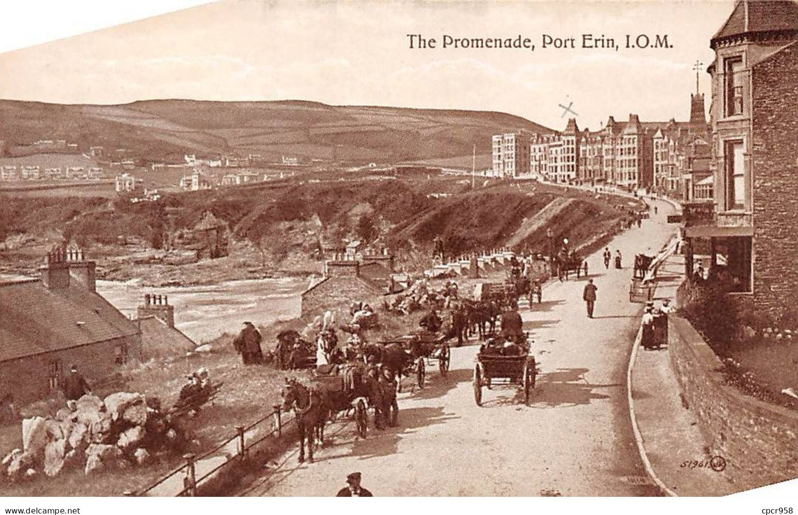 ROYAUME UNI - SAN45670 - The Promenade - Port Erin - IOM - Ile De Man