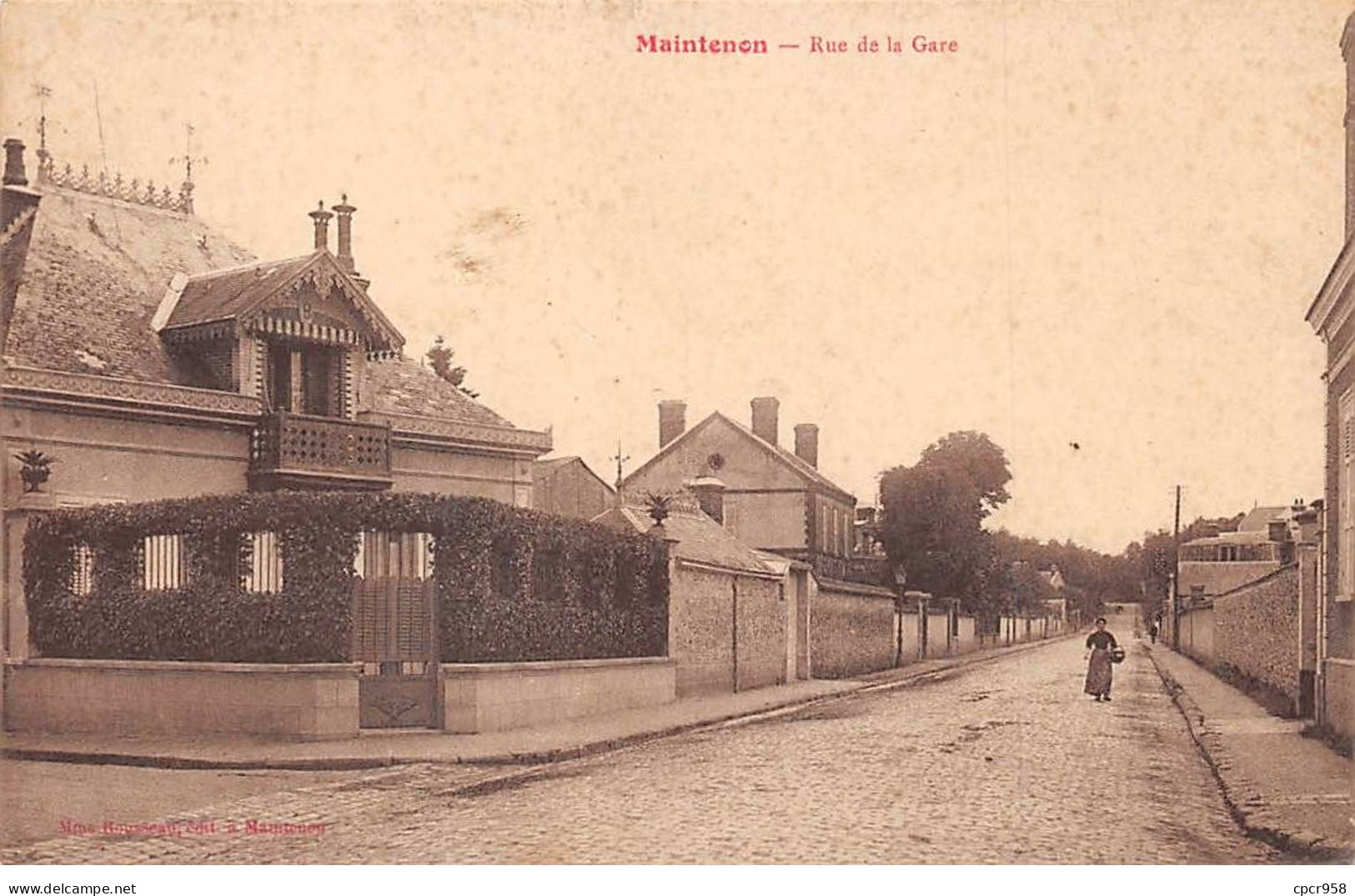 28-AM21685.Maintenon.Rue De La Gare - Maintenon