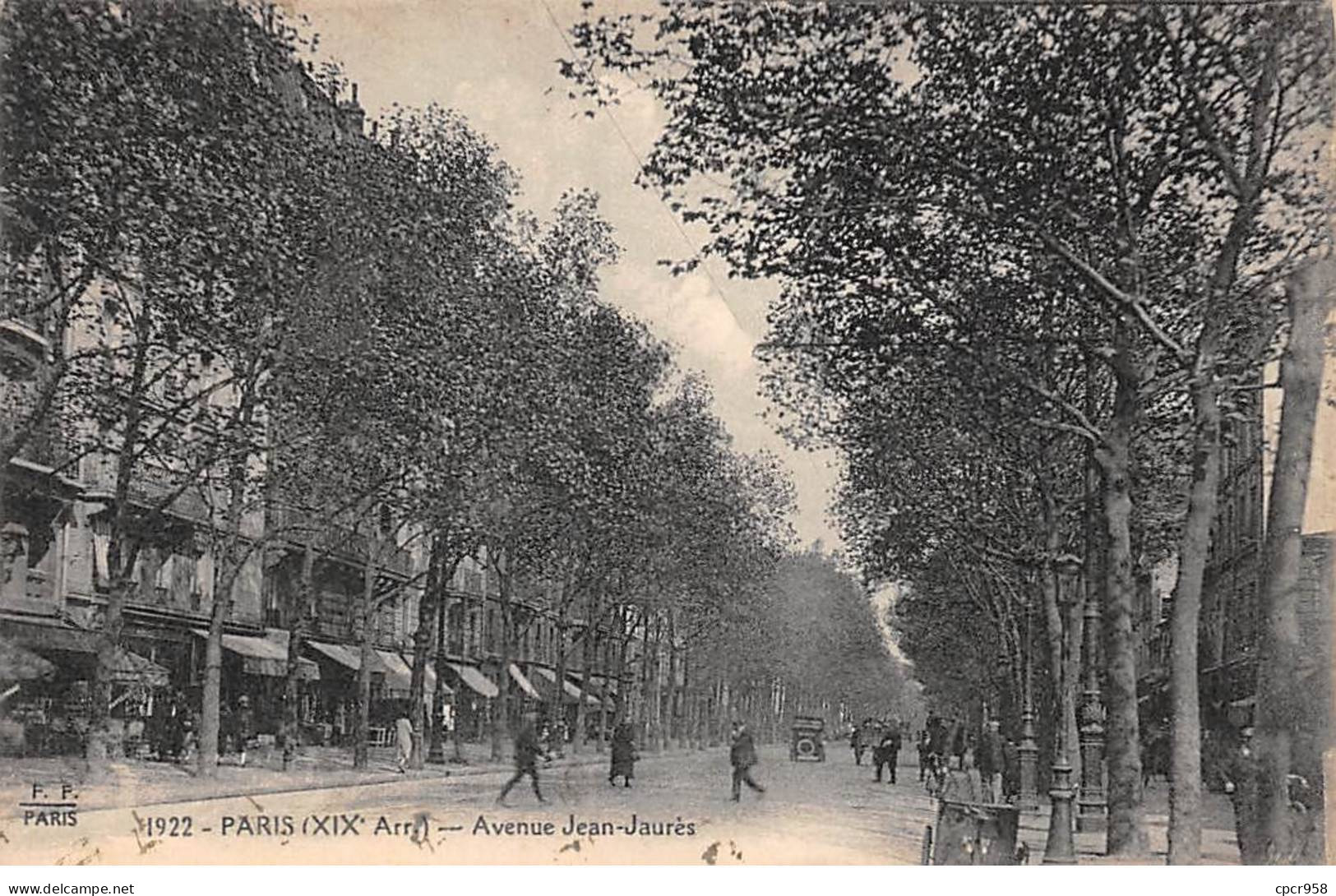 75019-SAN59876-PARIS.Avenue Jean-Jaurès - Arrondissement: 19