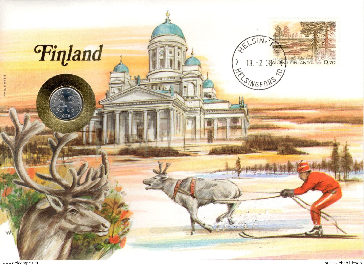 Numisbrief - Finnland - Finlande